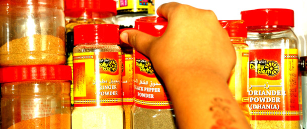 Pepper Found! Amidst a stack of Indian spices Pepper Found! Amidst a stack of Indian spices