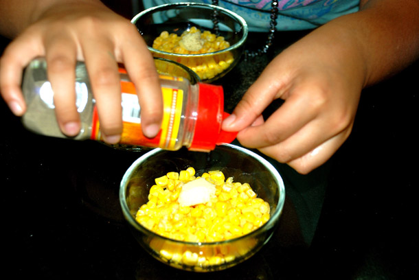 Okay, a bit more pepper Okay, a bit more pepper