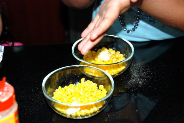 Oops! It's all in the hand now. Be careful, shouldn't go into the eyes! Oops! It's all in the hand now. Be careful, shouldn't go into the eyes!