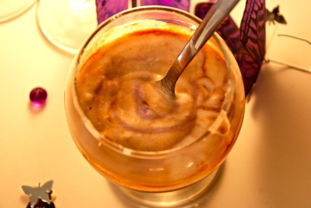 Purple Haze yoghurt with Purple M&Ms - now ready to be eaten! Purple Haze yoghurt with Purple M&Ms - now ready to be eaten!