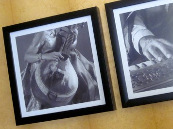 The elegant decor reflecting Lucknowy 'gharana'