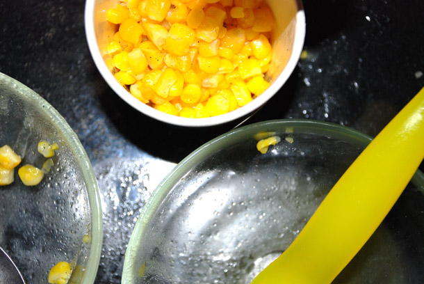 Yes, the journey left behind a lot of mess and also a happy empty bowl!