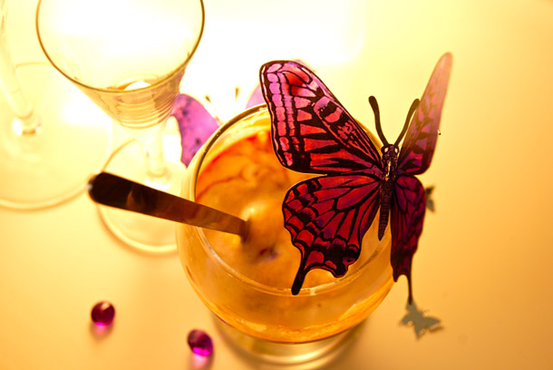 Purple Haze Yoghurt With Purple M&Ms