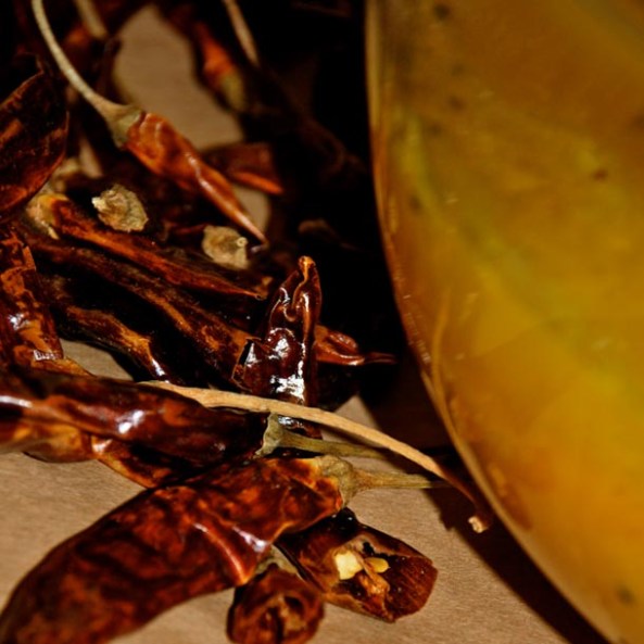 Dried Red Chillies for a little tempering Dried Red Chillies for a little tempering