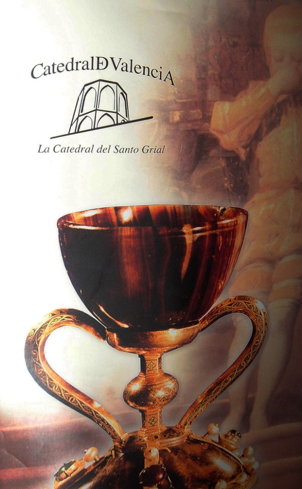 Bold proclaimation by the cathedral - The Cathedral of the Holy Grail 