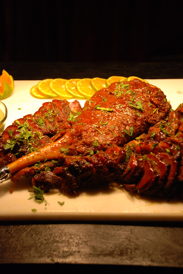 Sikarni Raan/ Marinated Lamb Shank Sikarni Raan/ Marinated Lamb Shank