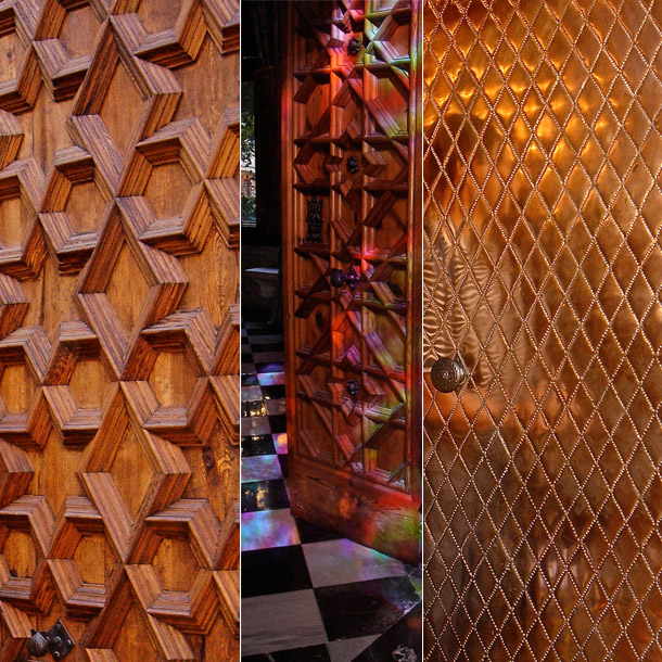 All the three different door panels 