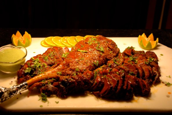 Sikarni Raan/ Marinated Lamb Shank @Hotel Yak and Yeti