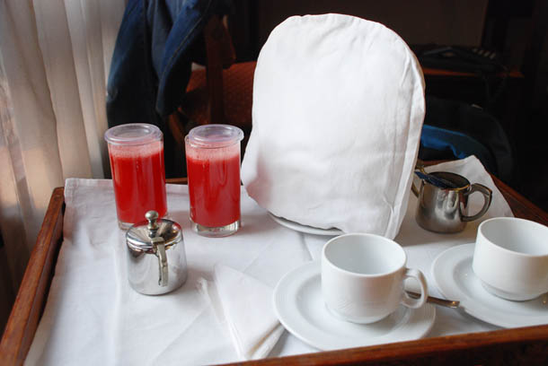 Waiting for us to pour, sip and drop!