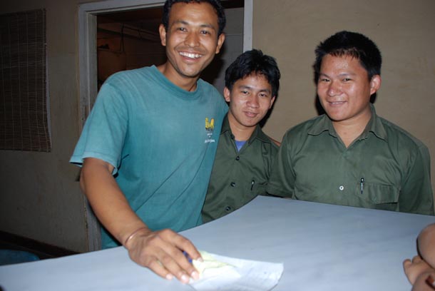 The combined effort in writing the recipe of the String Beans