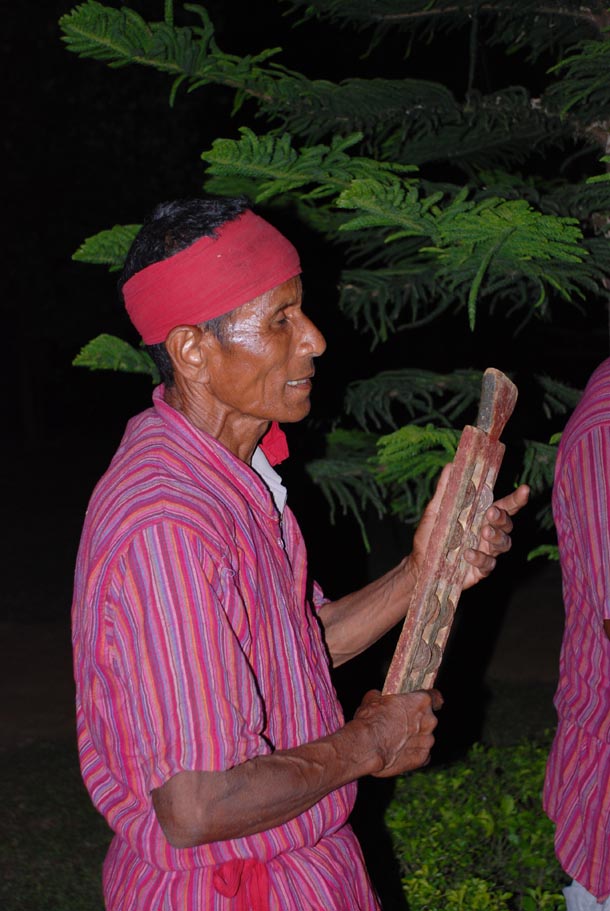 Jhilli - the rattler created from wooden trunk o fthe Sal tree