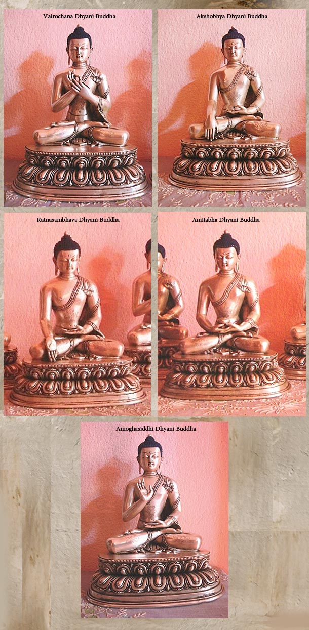 5 Dhyani Buddhas