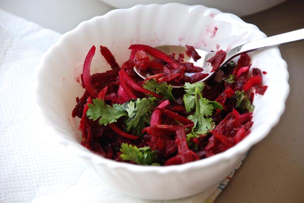 Beetroot Cumin Cold Salad