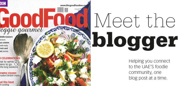 BBC GoodFood Middle east, August 2012 Issue - 'Meet the Blogger'