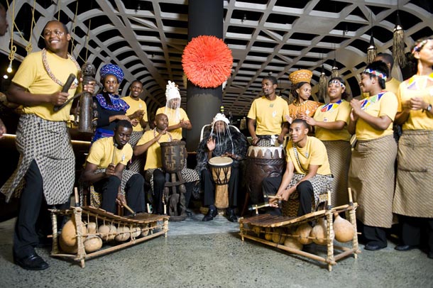 TRIBES in MOE Celebrating South African Heritage Day!