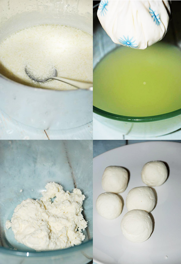 Making the Channa/Indian Cottage Cheese for the Rasgulla Making the Channa/Indian Cottage Cheese for the Rasgulla