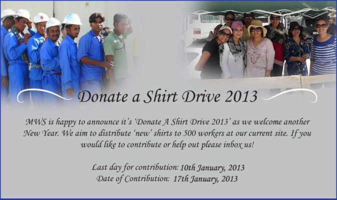 Donate A Shirt