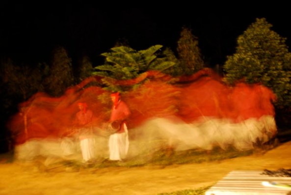 Thiru dancers, blurred by their motion Thiru dancers, blurred by their motion