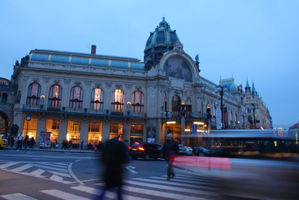 The Opera House in Prague