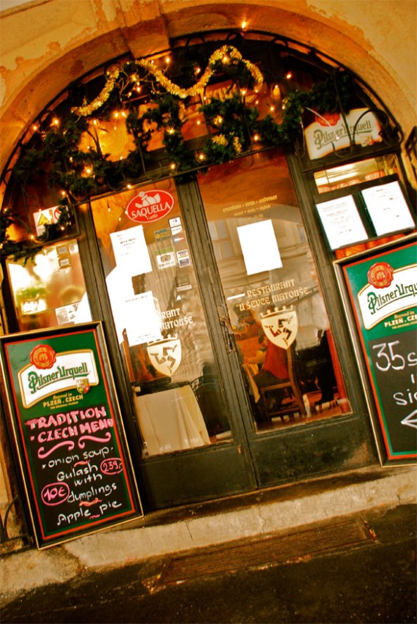 Restaurant U Ševce Matouse in Prague