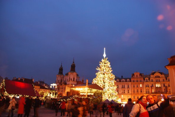 Christmas market in Prague