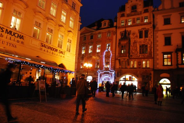 The Old Town Square in Prague