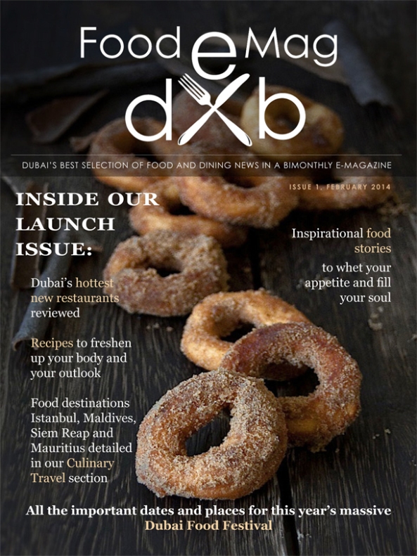 FoodeMag dxb - Cover of the Launch Issue