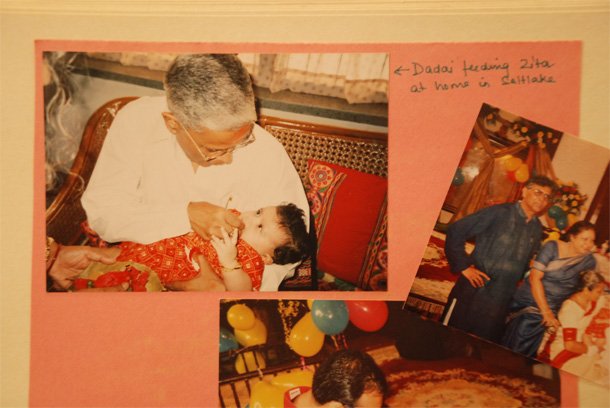 Annaprashan or the Rice Feeding ceremony when Big Z was 3 months old