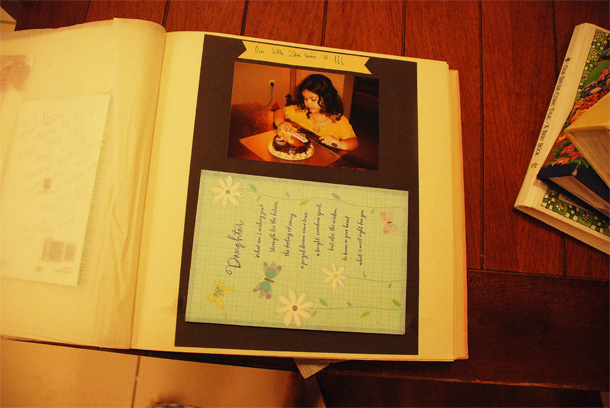 Another cake cutting at home.