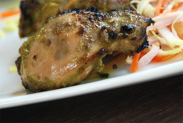 Spicy Mango Chicken kebabs 