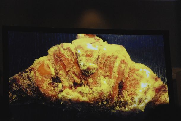 Fried jam croissant of Albion