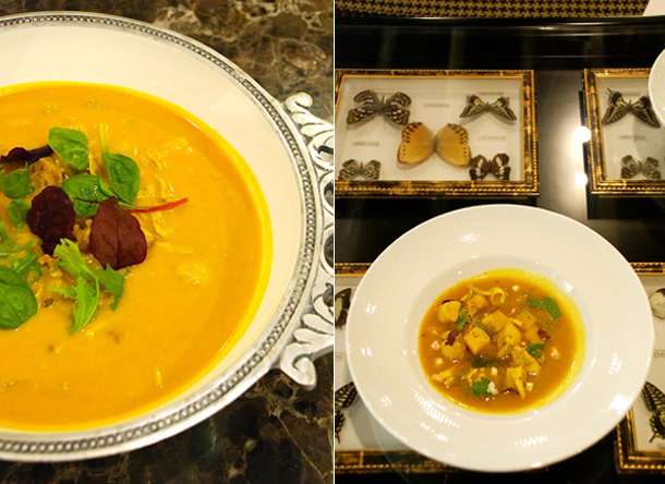 Chicken and Pumpkin in Coconut & Bzar broth Chicken and Pumpkin in Coconut & Bzar broth