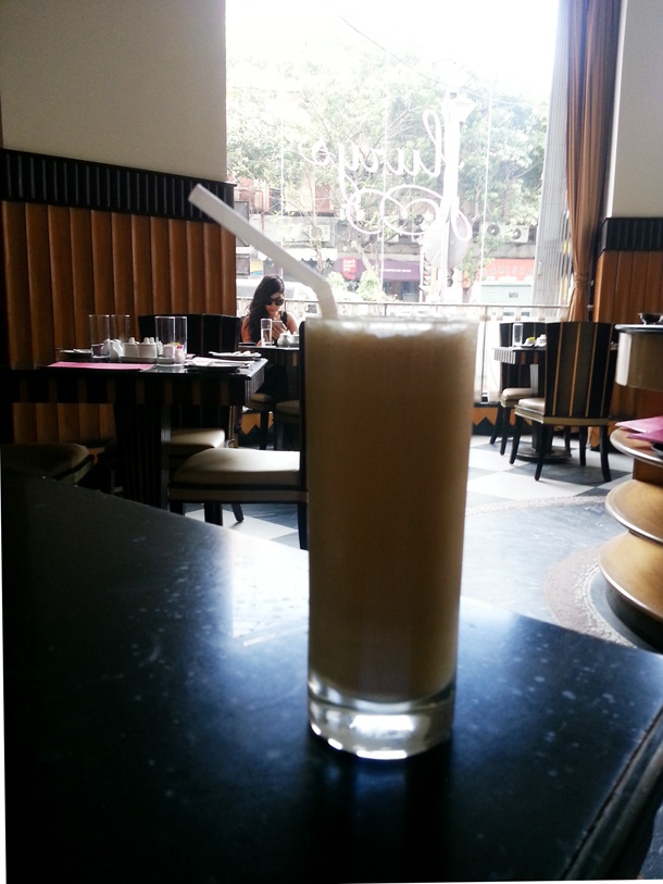 The quintessential Cold Coffee at Flurys in Kolkata