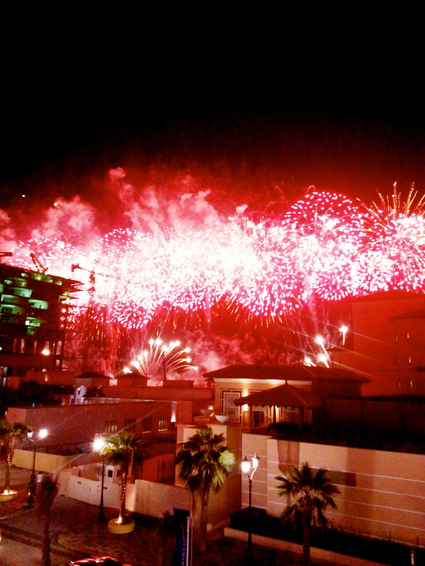 Fireworks in JBR