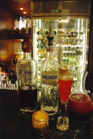 Pomegranate Sparkling Martini