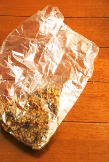 Fried coconut Fried coconut