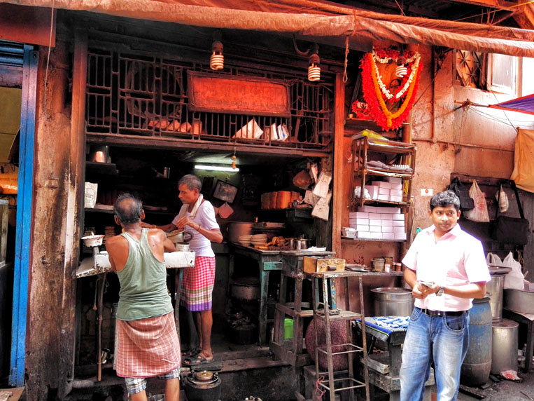 The legendary Chittobabur Dokan in Dacres Lane