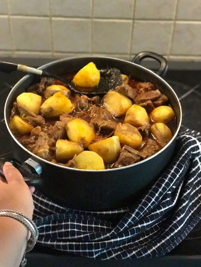 Bengali Mutton Curry with Aloo
