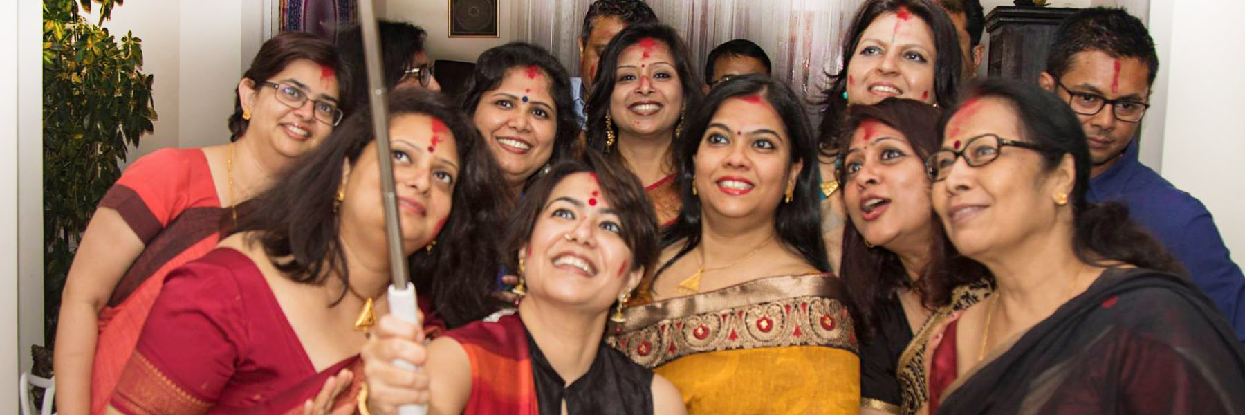 Bijoya celebrations with sindoor khela with IshitaUnblogged