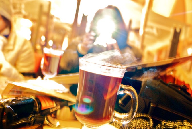 Svařák or Czech Mulled Wine in Prague