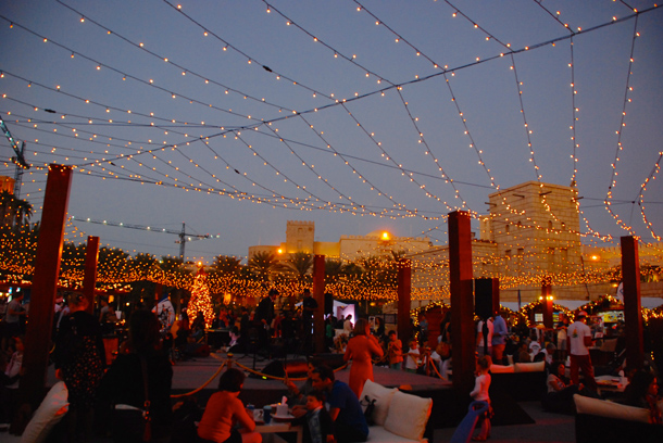 Christmas market in Madinat Jumeirah