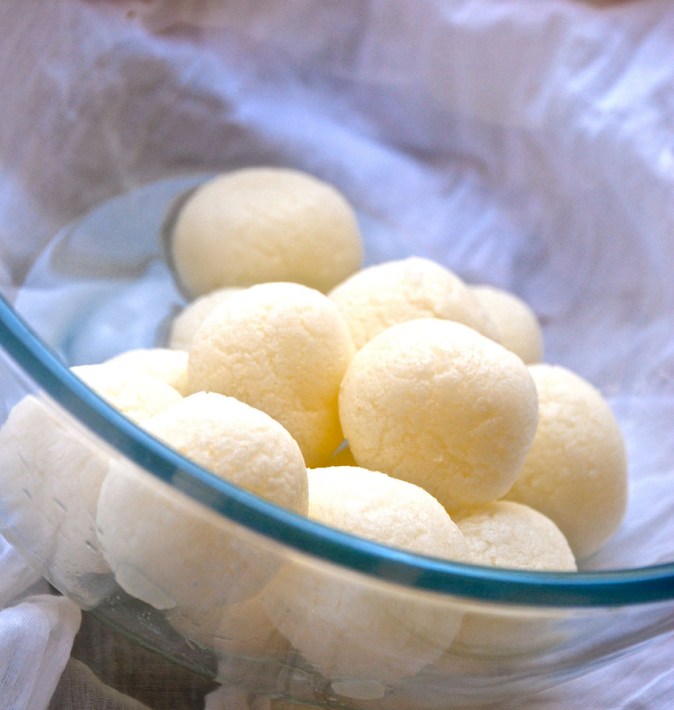 Rasgulla, one of the most popular Bengali sweets