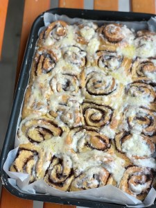Homemade cinnamon rolls