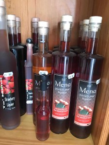 Liqueurs at Ta' Mena Estate in Gozo