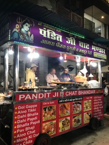 Panditji Chat Bhandar in Chaat Gali in Agra