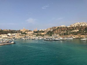 Mgarr harbour in Gozo island