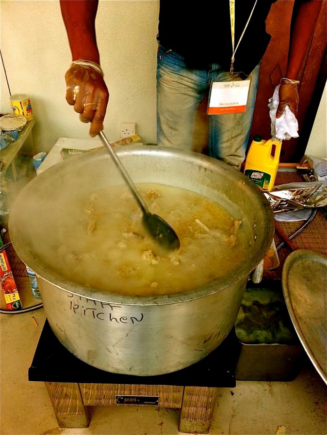 Harissa is a dish of boiled, cracked or coarsely-ground wheat and meat or chicken.