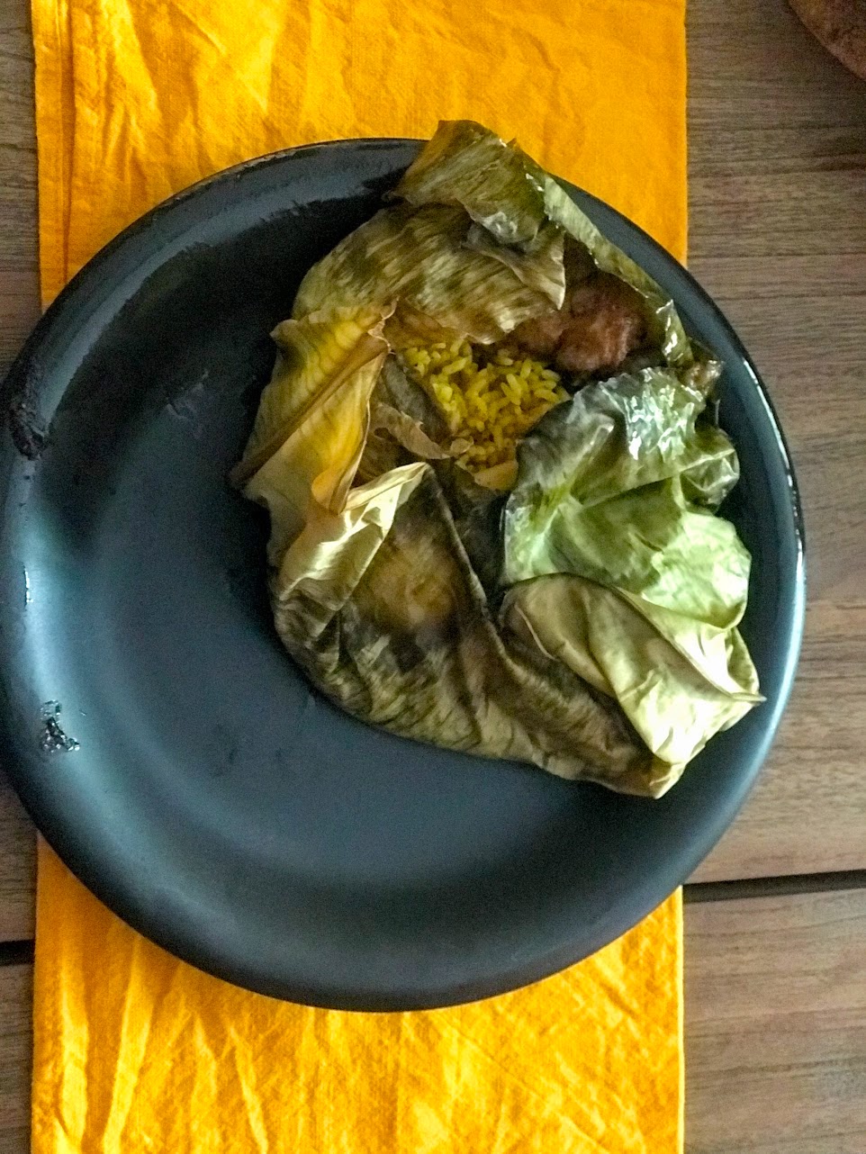 Srilankan Lamprais cooked at home