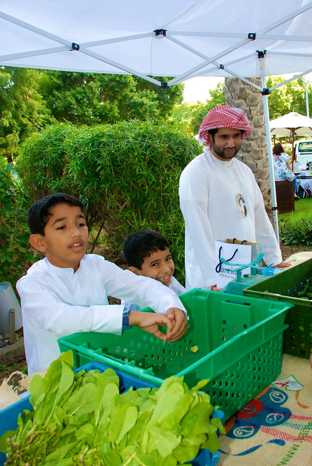 The Farmers' Market on the Terrace in Jumeirah Emirates Towers