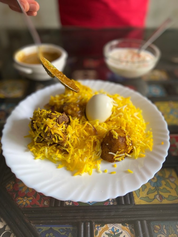 Shiraz Golden Restaurant style Awadhi Biryani